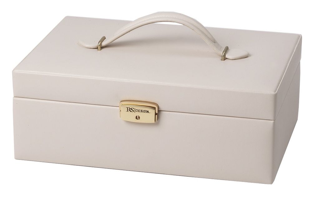 Smykkeskrin til bunadsølv  Kittfarget