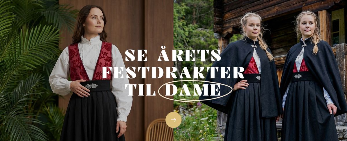 Festdrakt til dame